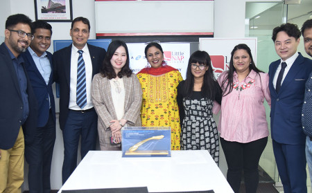 on 20th April 2023 our Lazboy and little nap contract ceremony was done in India Little Nap’s office and the Asia team visited to our office for that